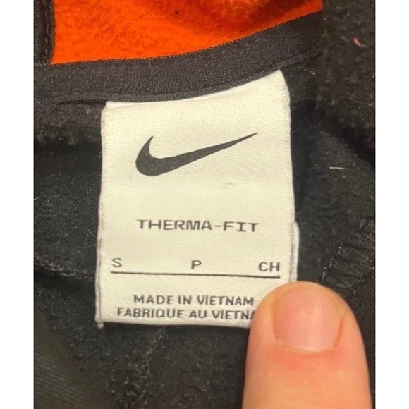 Nike Therma Fit Scuba Hoodie Clemson Tigers Womens Small Paw Logo Sweatshirt - Picture 3 of 8